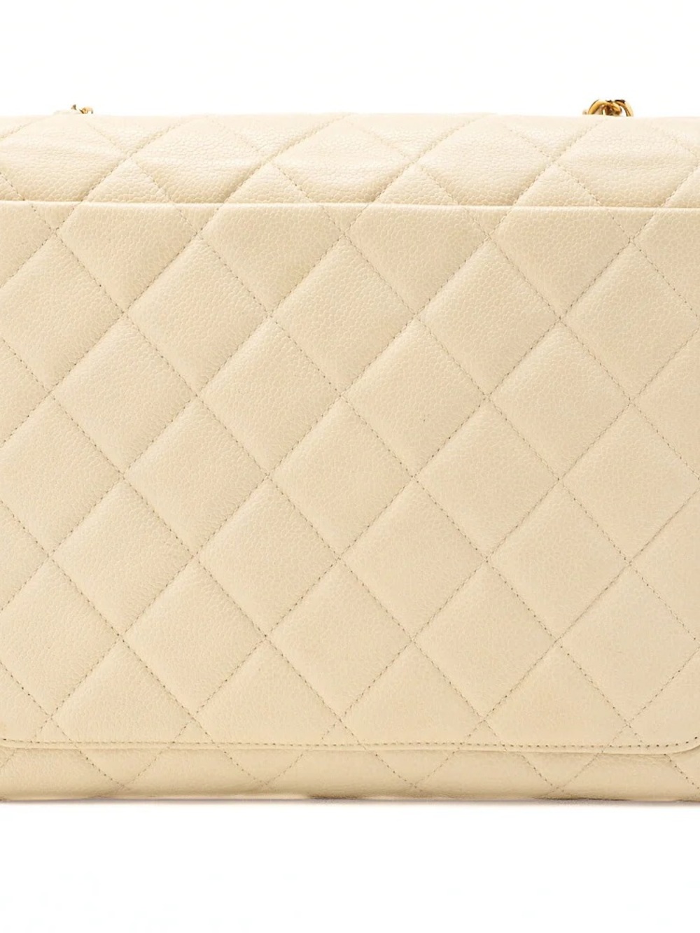 CHANEL Matelasse Square Chain Shoulder Bag – Beige - Picture 4 of 7